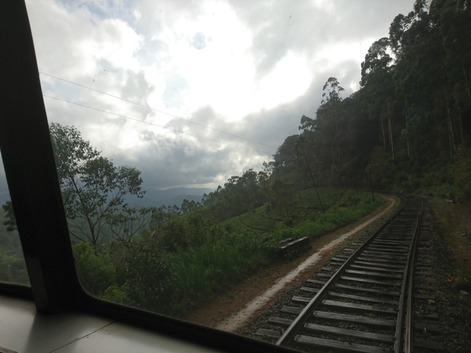 Train trip from Nuwara Eliya to Ella, Sri Lanka