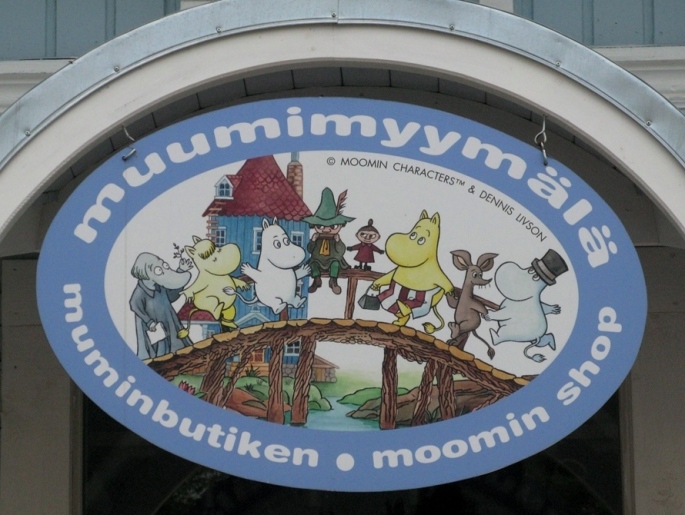 Moomin shop, Naantali, Finnish Archipelago