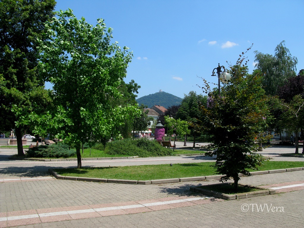 Vršac, city center, Serbia